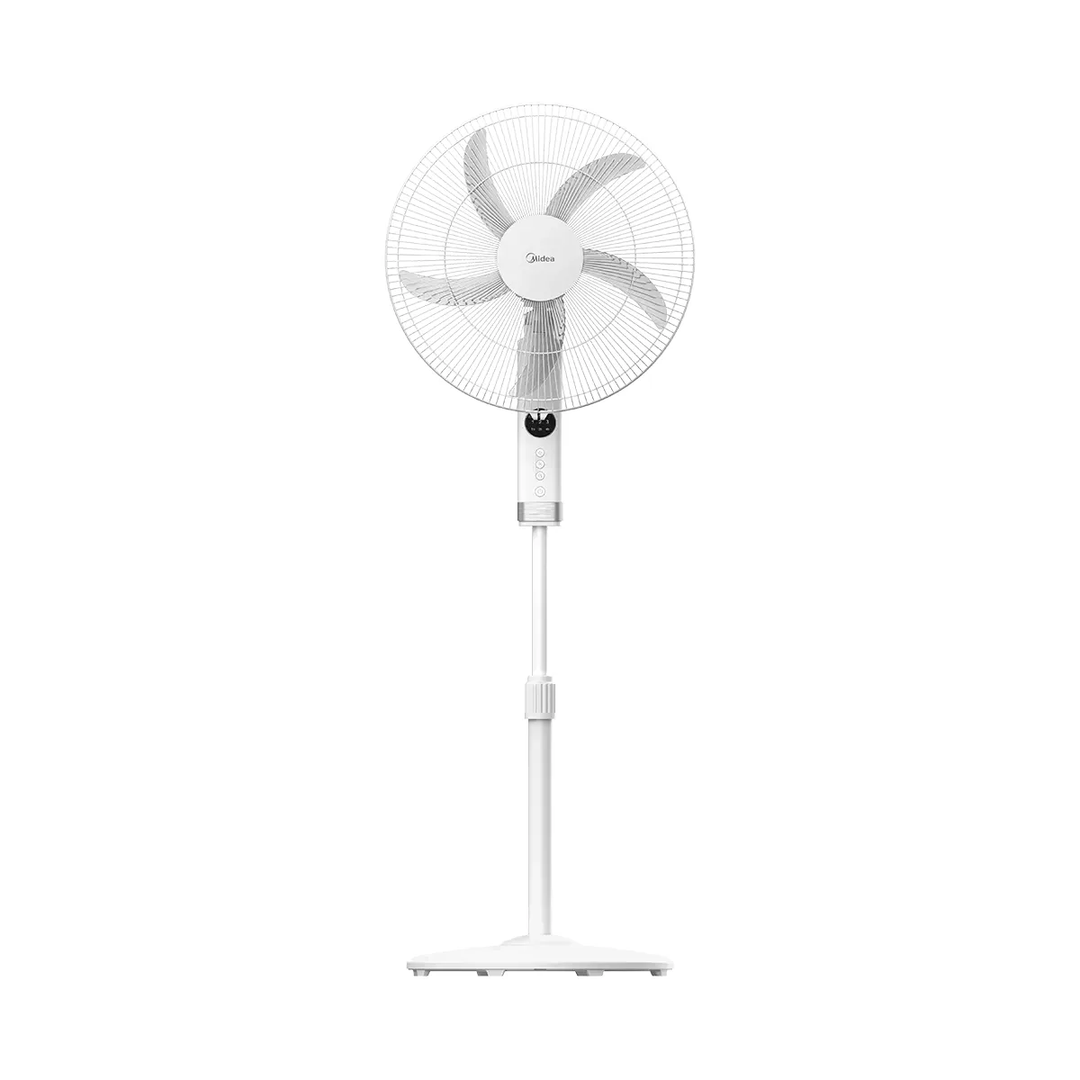 Midea Stand Fan 18" White Metal Grill