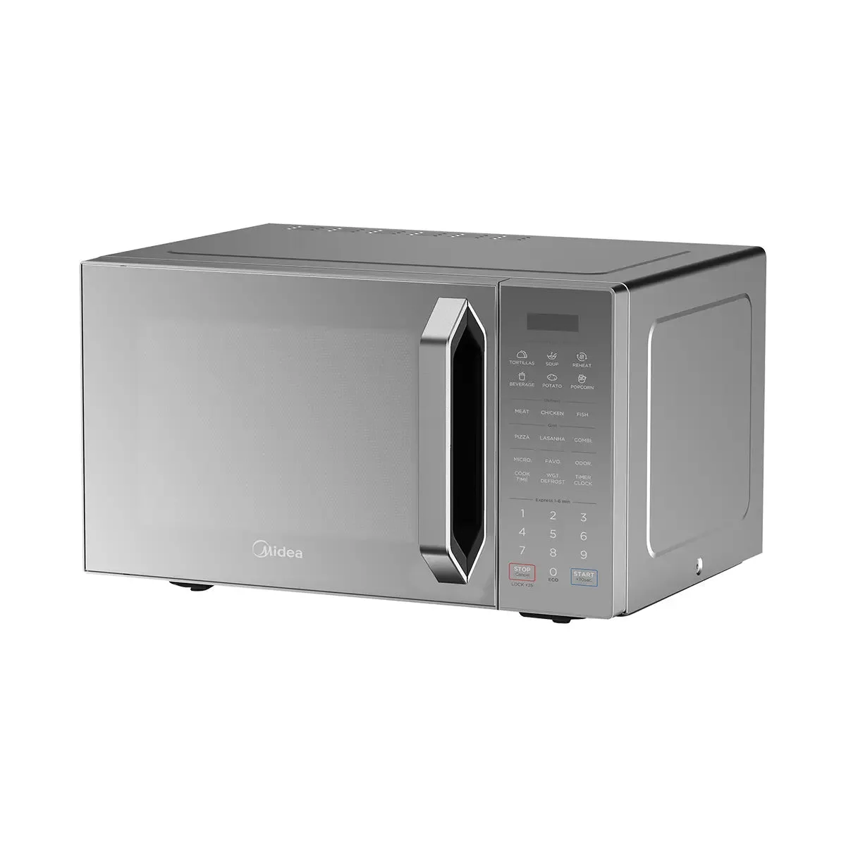 Midea 32L Grill Silver Color With Mirror