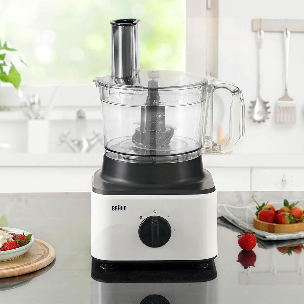 محضر طعام براون 8 في 1، 750 وات، أبيض، FP0132WH